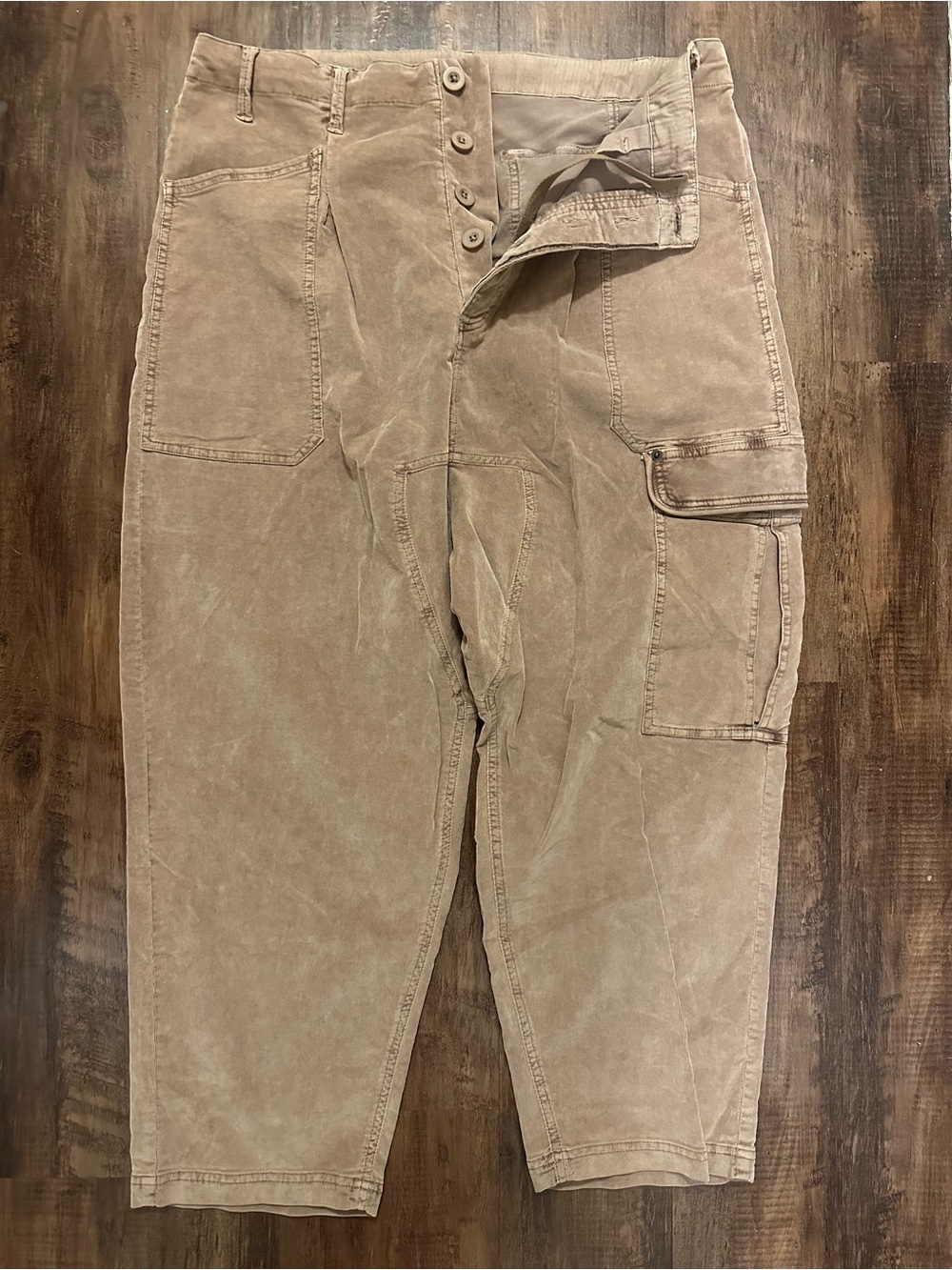 Free People Barrel Pants Casual Utility